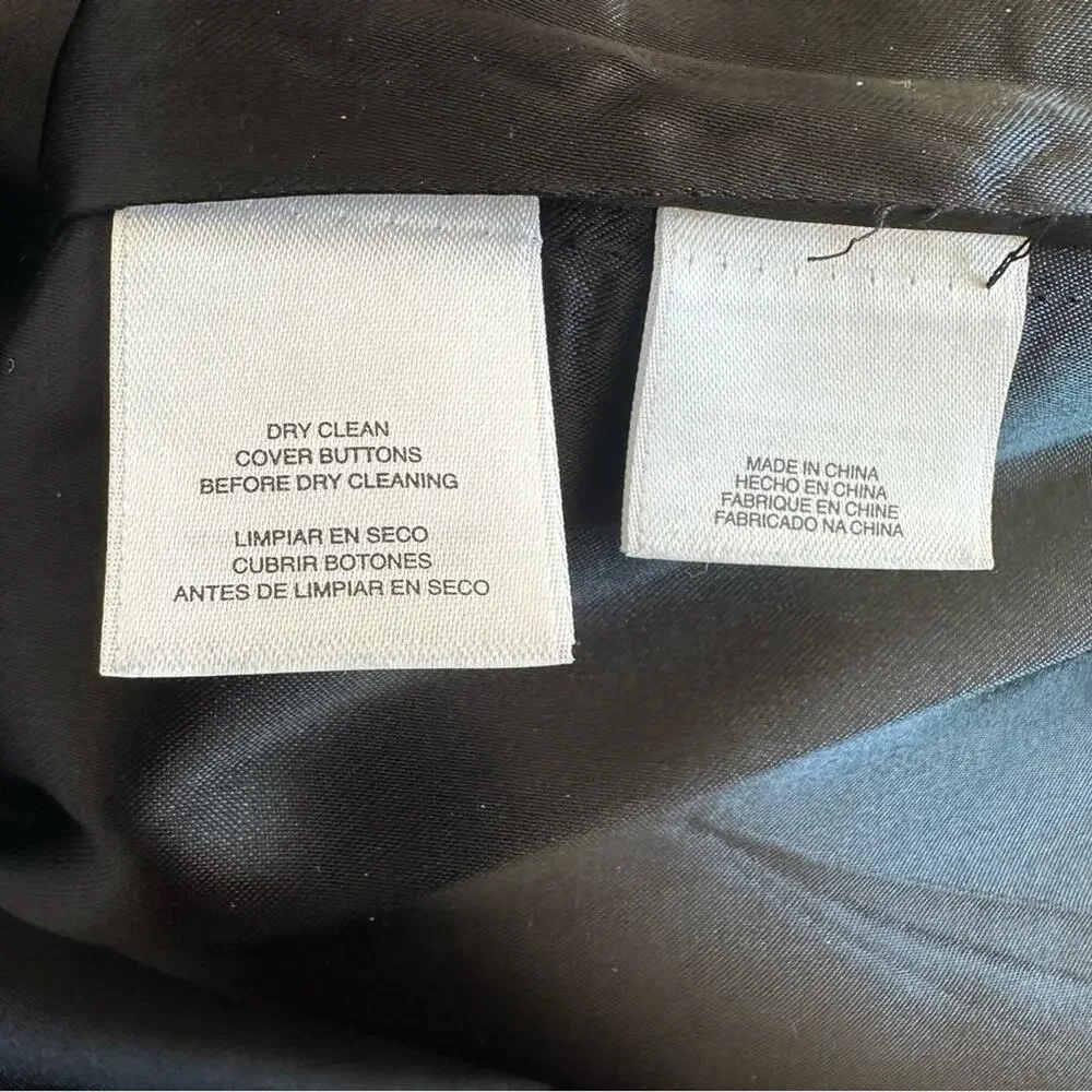 Albert Nipon Metallic Tweed Lightweight Coat - Picture 8 of 11